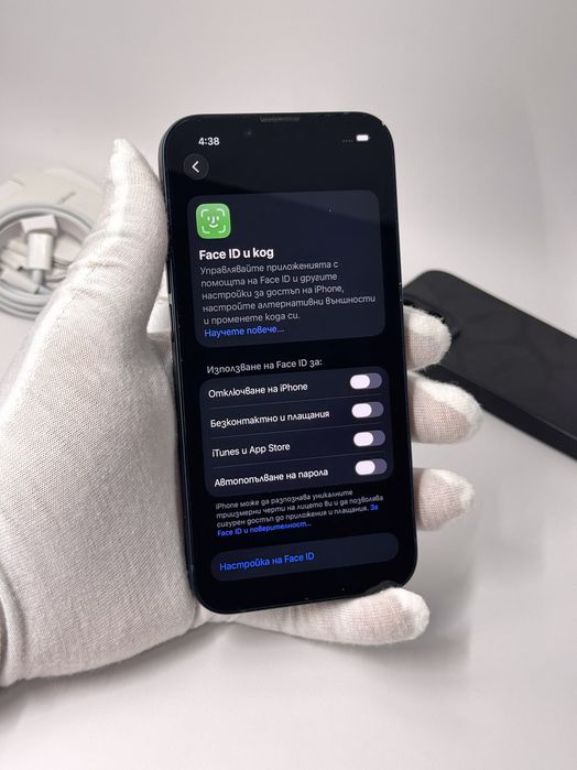 iPhone 14, 128GB, Midnight, 99% батерия, ОТЛИЧЕН, 1г. ГАРАНЦИЯ!