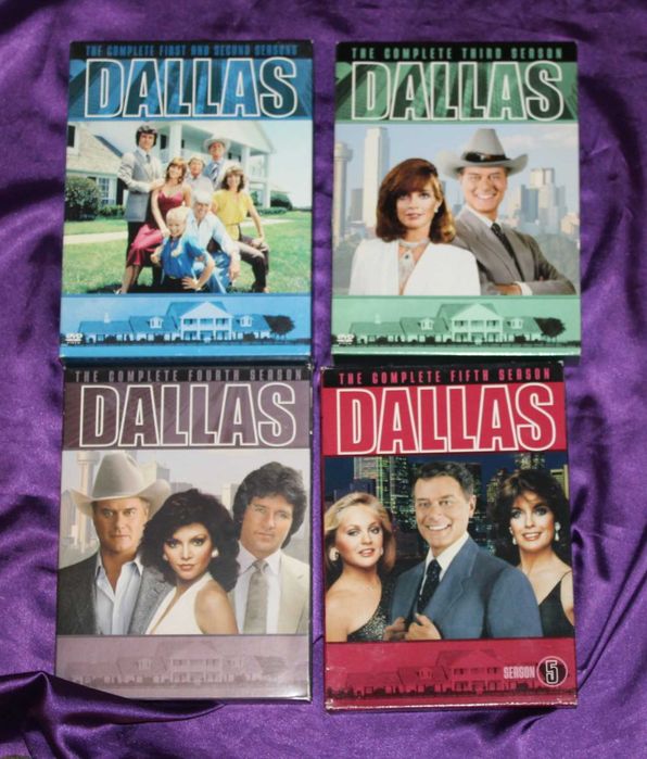 Serialul Dallas 19 dvd premium double layer primele 5 sezoane si 8 ...