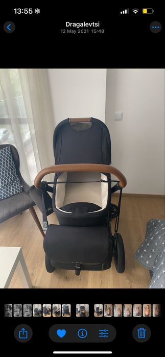 Nuna TRIV Next Ocean комбинирана количка