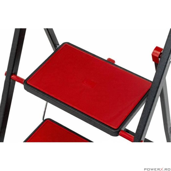 Scara pliabila, solida, 3 trepte, capacitate maxima 150 kg Sepio