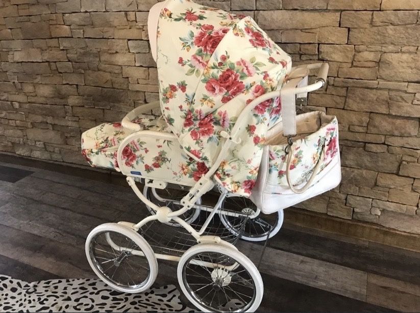Детска,бебешка количка ретро дизайн