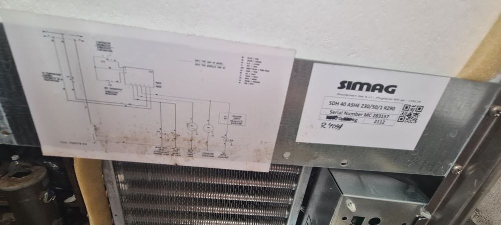 Ледогенератор Simag SDH40 40кг/24ч