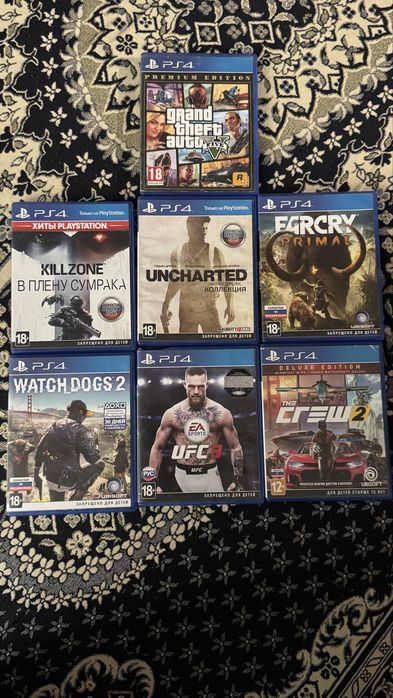 продам диски пс gta5