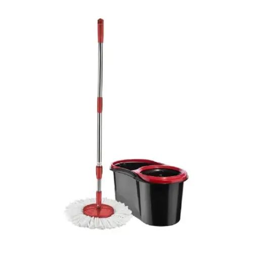 2 buc Galeata cu mop rotativ și bat inox