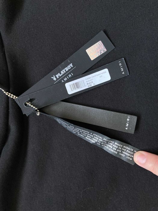 НОВ ОРИГИНАЛЕН Amiri Playboy Cover Bunny Hoodie суитчър суичър XL