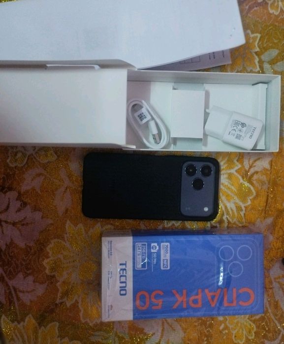 Techno Spark 50 новый телефон