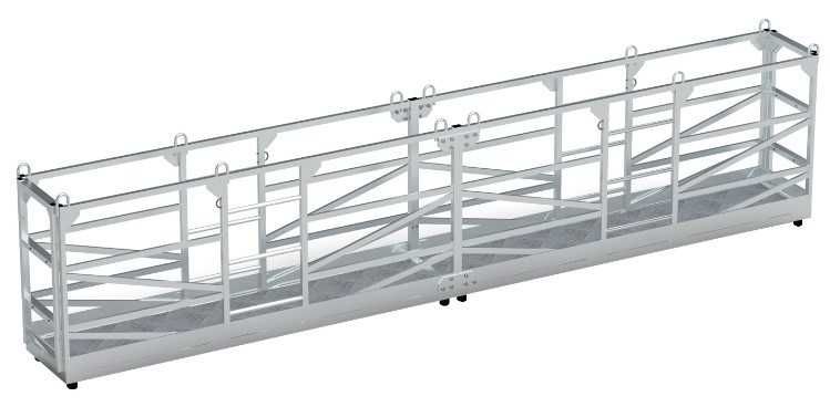 Площадка алюминиевая подвесная ППА