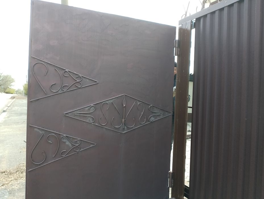 Ворота  калиткабу