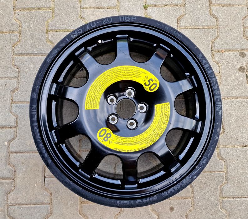 Roata rezerva pe 20 Audi Q8 Q7 Touareg Porsche roti anvelope jante