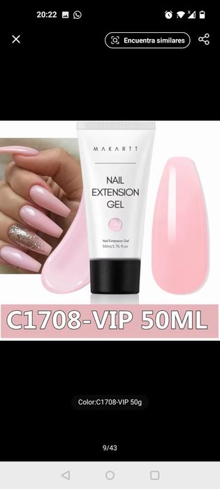 Geluri extensii unghii