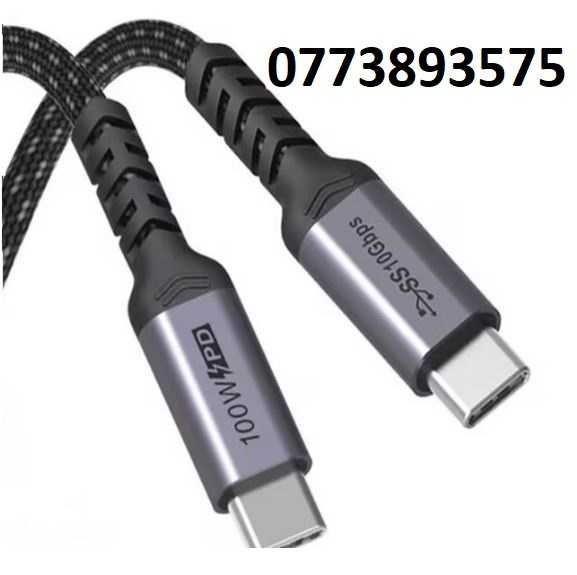 Cablu incarcare laptop telefon type-C 10Gbps 100W iPhone 15 Pro Max