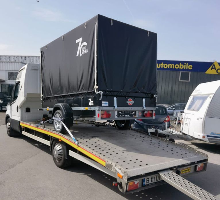 Remorcă Stema 1300 kg, stare nouă