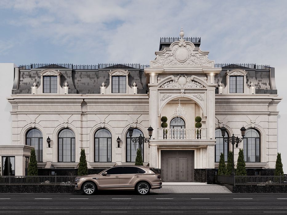 Фибробетон фасад декор