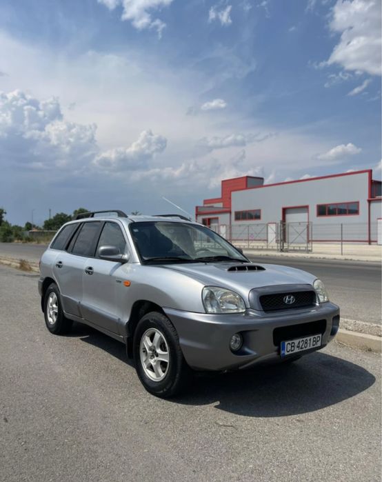 Hyundai Santa Fe,ръчни скорости, дизел, 4х4, 2002, кожен салон