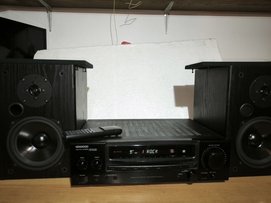 Ресийвър Kenwood KR A4060 с тонколони Yamaha