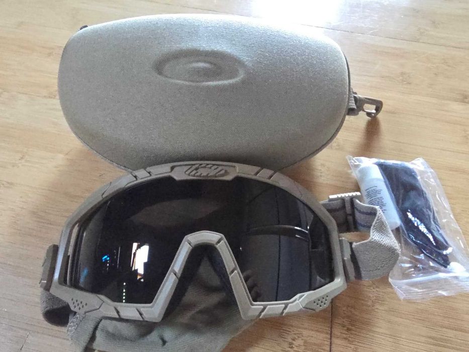 Ochelari tactici militari ESS – balistici, set complet (lentilă + husă + kit)
