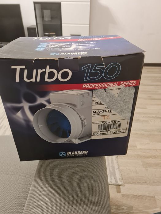 Вентилятор канальный turbo 150
