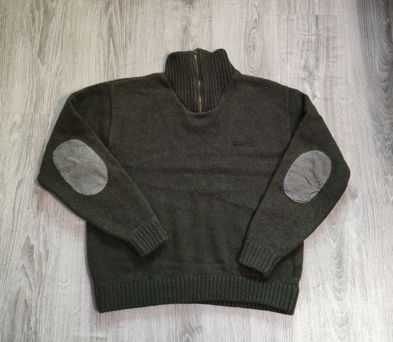 Harkila Мъжки ловен пуловер 100% Вълна