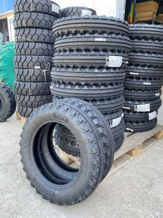 5.00-16 cu 6 pliuri pentru tractor fata anvelope noi marca GRI
