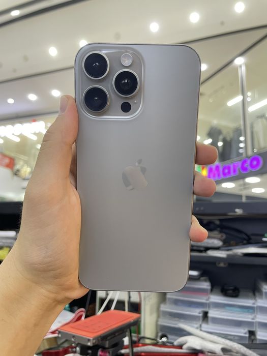 Iphone 16 pro max natural titanium 89% 256gb