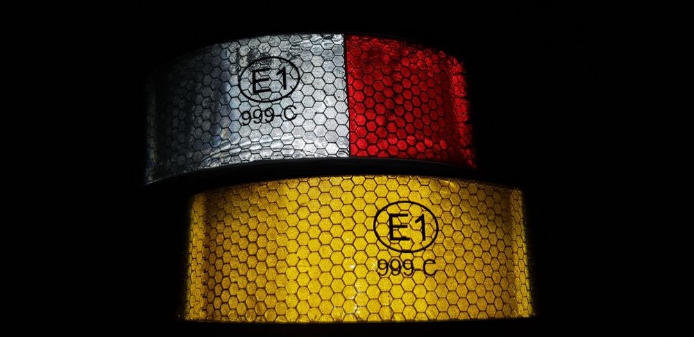 Banda reflectorizanta galbena camion,tir