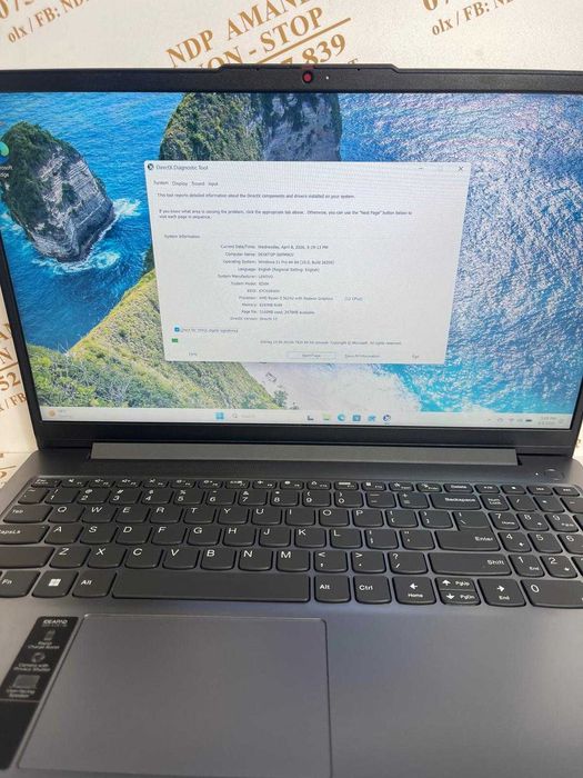 NDP Amanet NON-STOP Bld.Iuliu Maniu 69 LENOVO IDEAPAD SLIM 3 (52784)