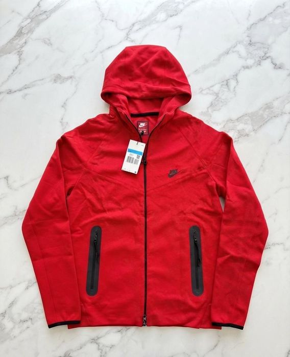 Trening Nike Tech Fleece Roșu Bumbac