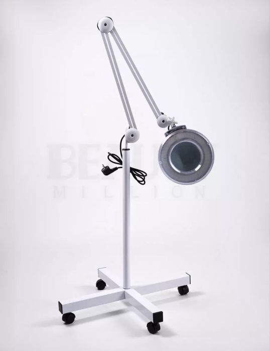 Лампа лупа напольная