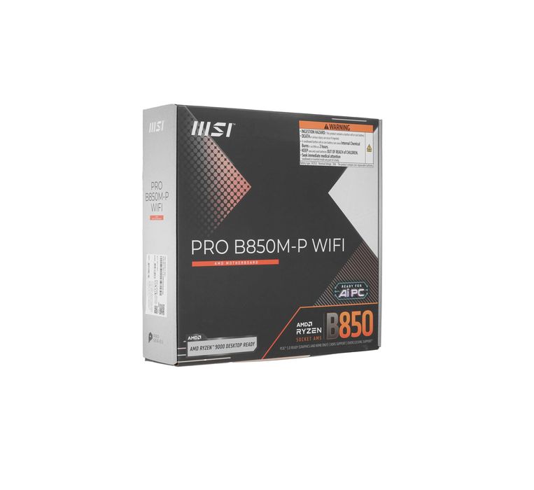 ' Материнская плата MSI PRO B850M-P WIFI