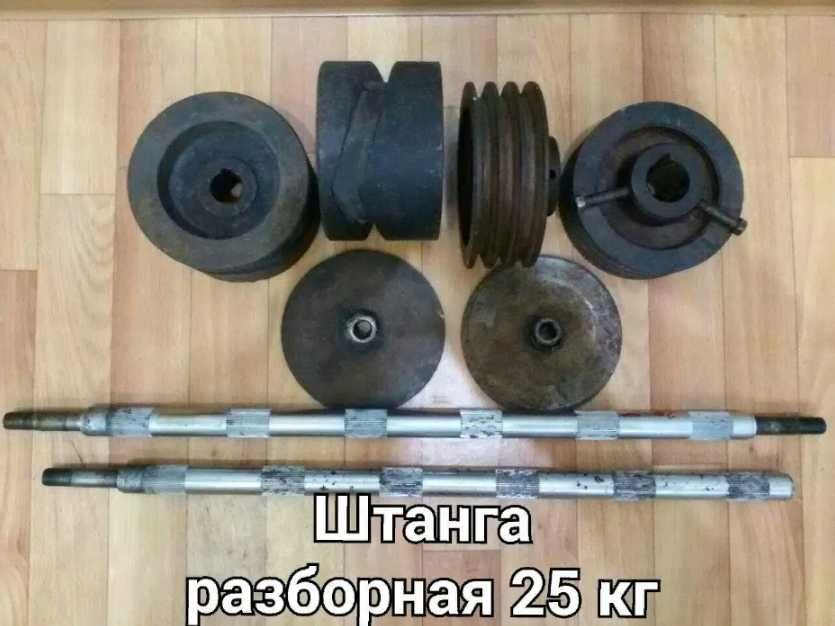 Штанга разборная 25 кг