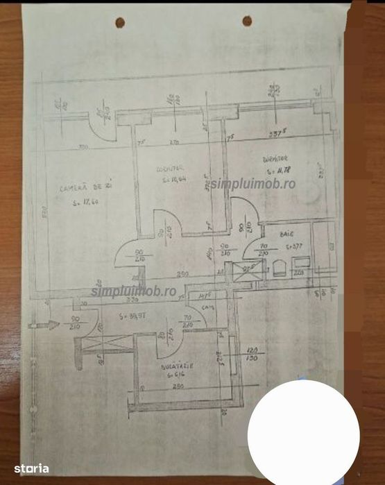 Apartament 3 camere decomandat, Constantin Brâncoveanu,