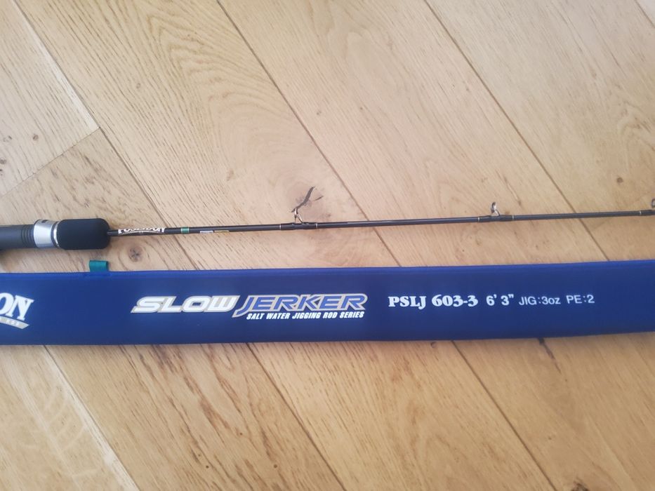 Риболовен прът за slow jigging Poseidon slow jerker 603-3