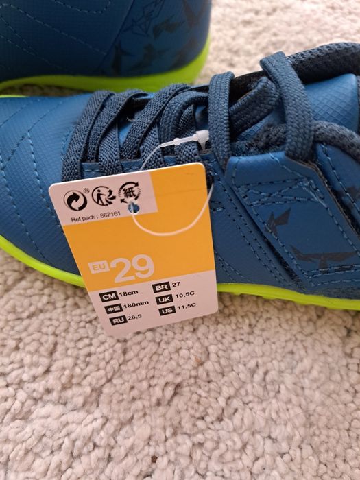 Нови Kipsta маратонки за футбол, 29 размер