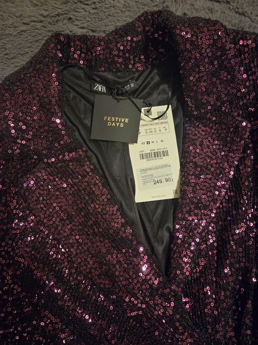 Rochie noua Zara cu paiete