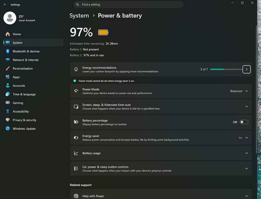 Лаптоп - графична работна станция HP Zbook 17