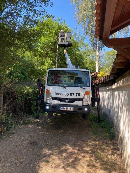 Услуги с автовишка