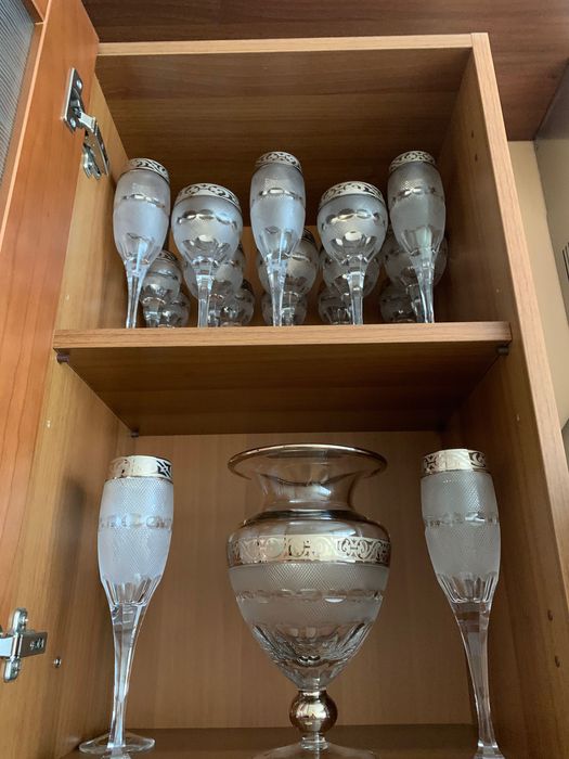 Фужеры хрустальные , Чехия