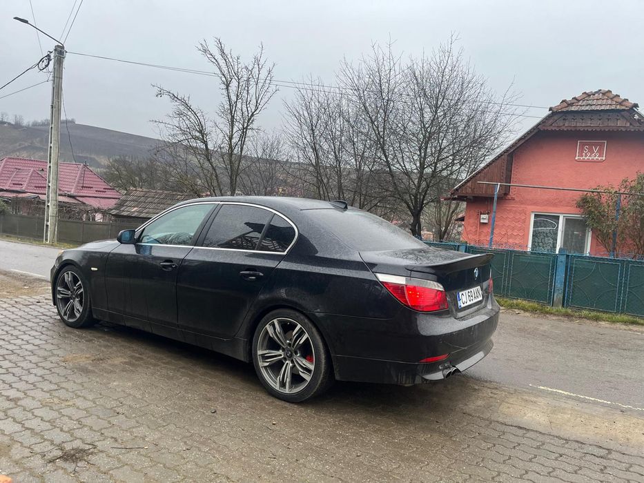 Bmw E60 525D 177cp Navi mare Piele Încălzire Xenon Senzori parcare