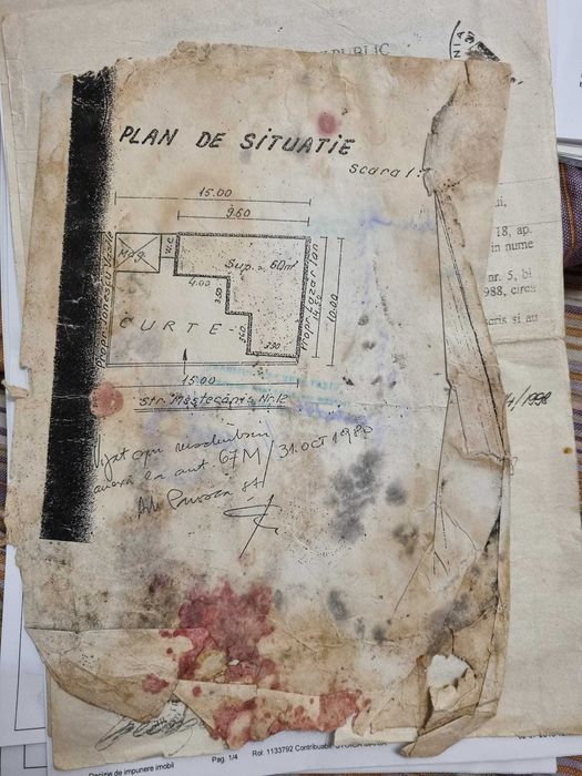 Casa cu teren 163 mp cu deschidere de 14,35 mp Bucuresti, Rahova