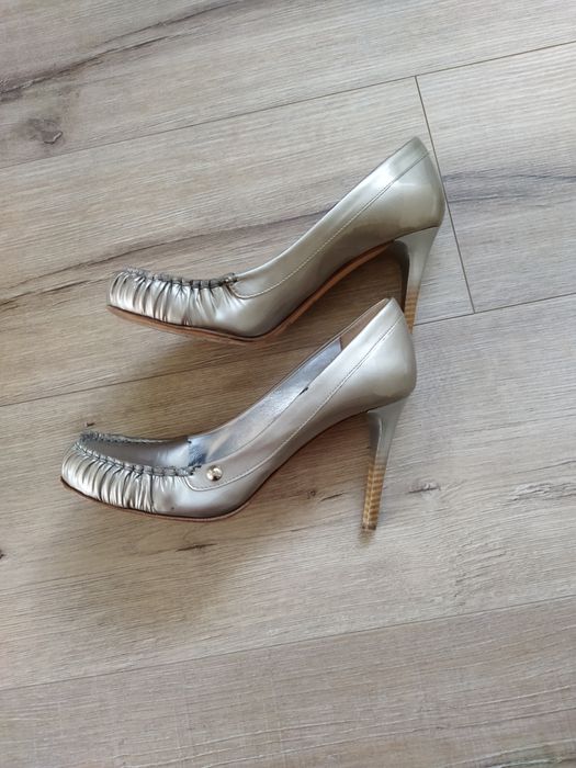 Официално елегантно обувки естествена кожа номер 35