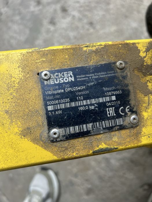 Wacker Neuson diverse scule mai compactor masina taiat asfalt placa