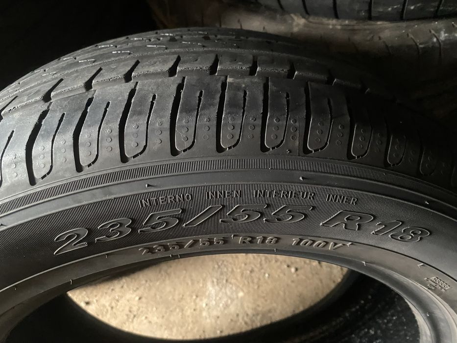 Шины 235/55/18 пара бу пирелли