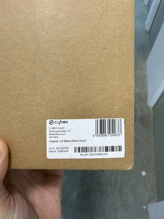 Adaptor scoică Cybex Beezy nefolosit