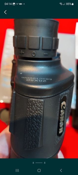 Binoclu CANON 20×50 negru