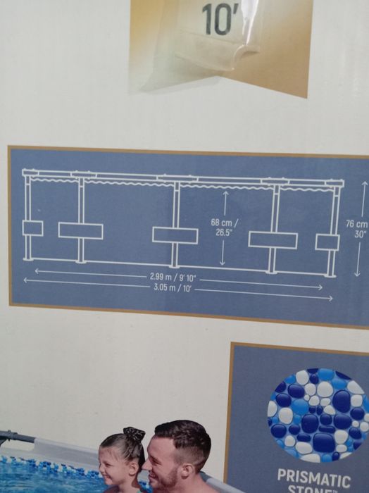 Бассейн каркасный