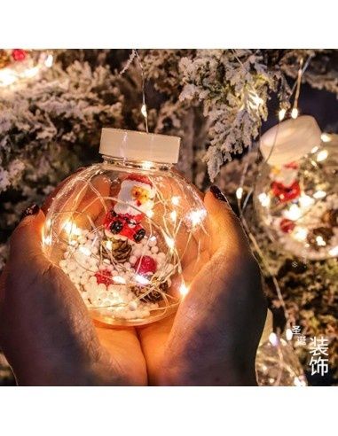 Декоративни коледни лапми завеса