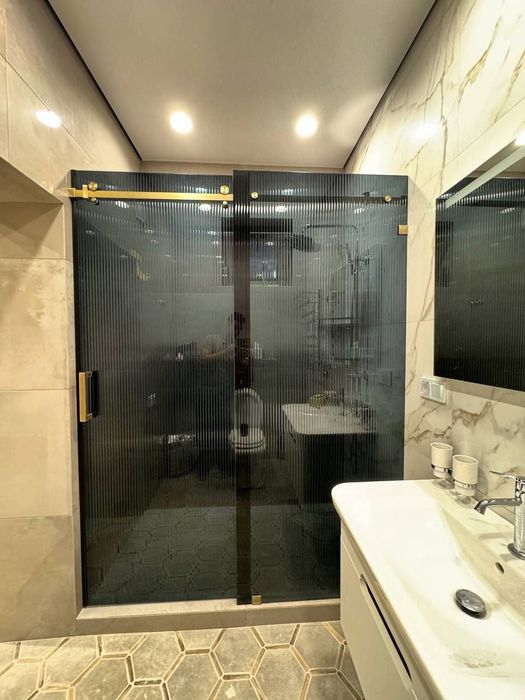 Душавой кабина Зеркало стекло навес