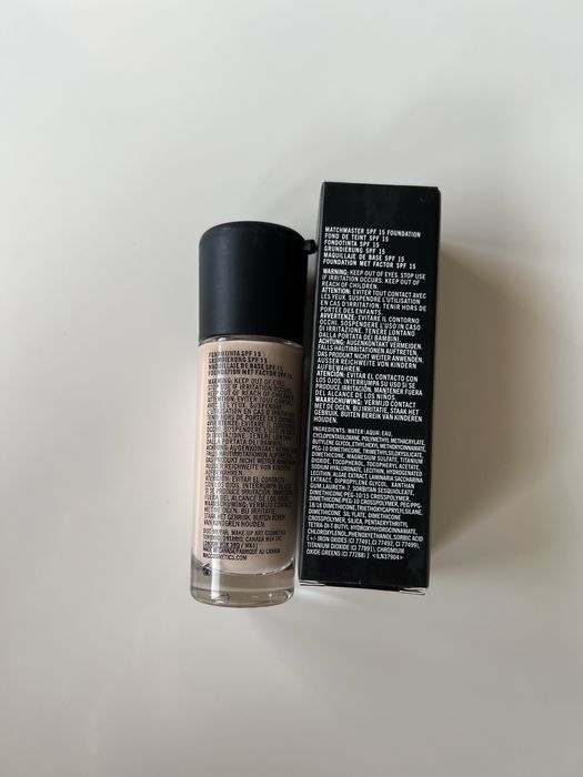 MAC Matchmaster Foundation SPF 15 NC20 • Nou • Original