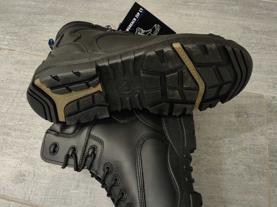 Работни обувки ботуши с цип и композитно бомбе BATA 3M, S3, номер 46