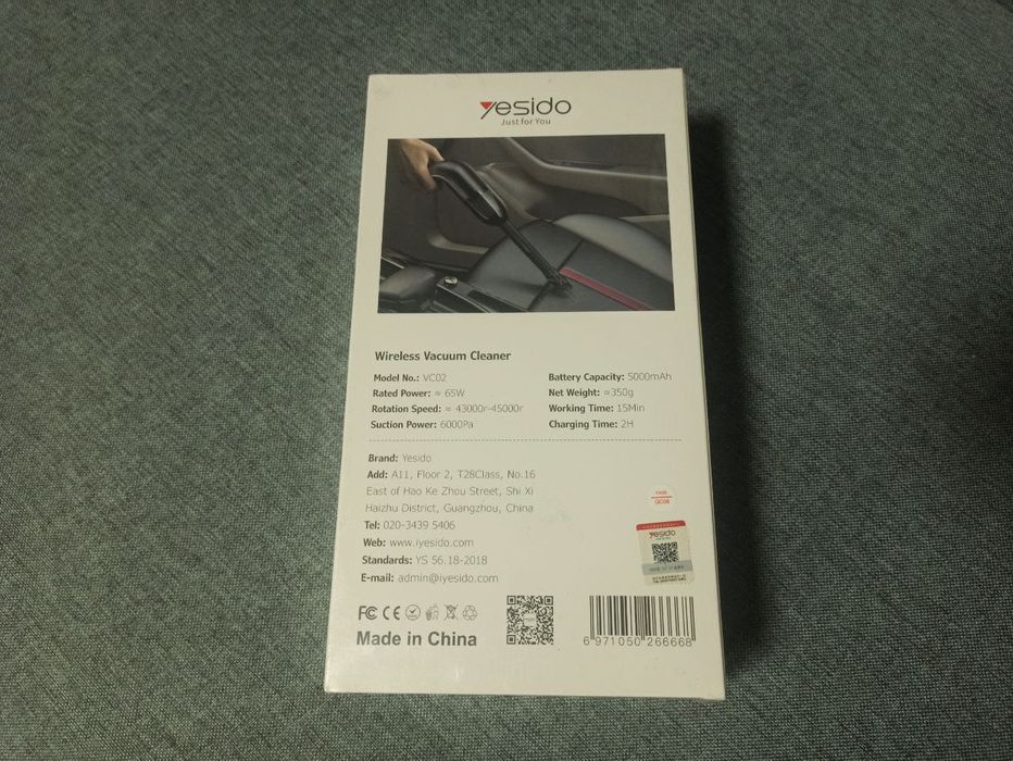 Беспроводной пылесос для авто. Новое